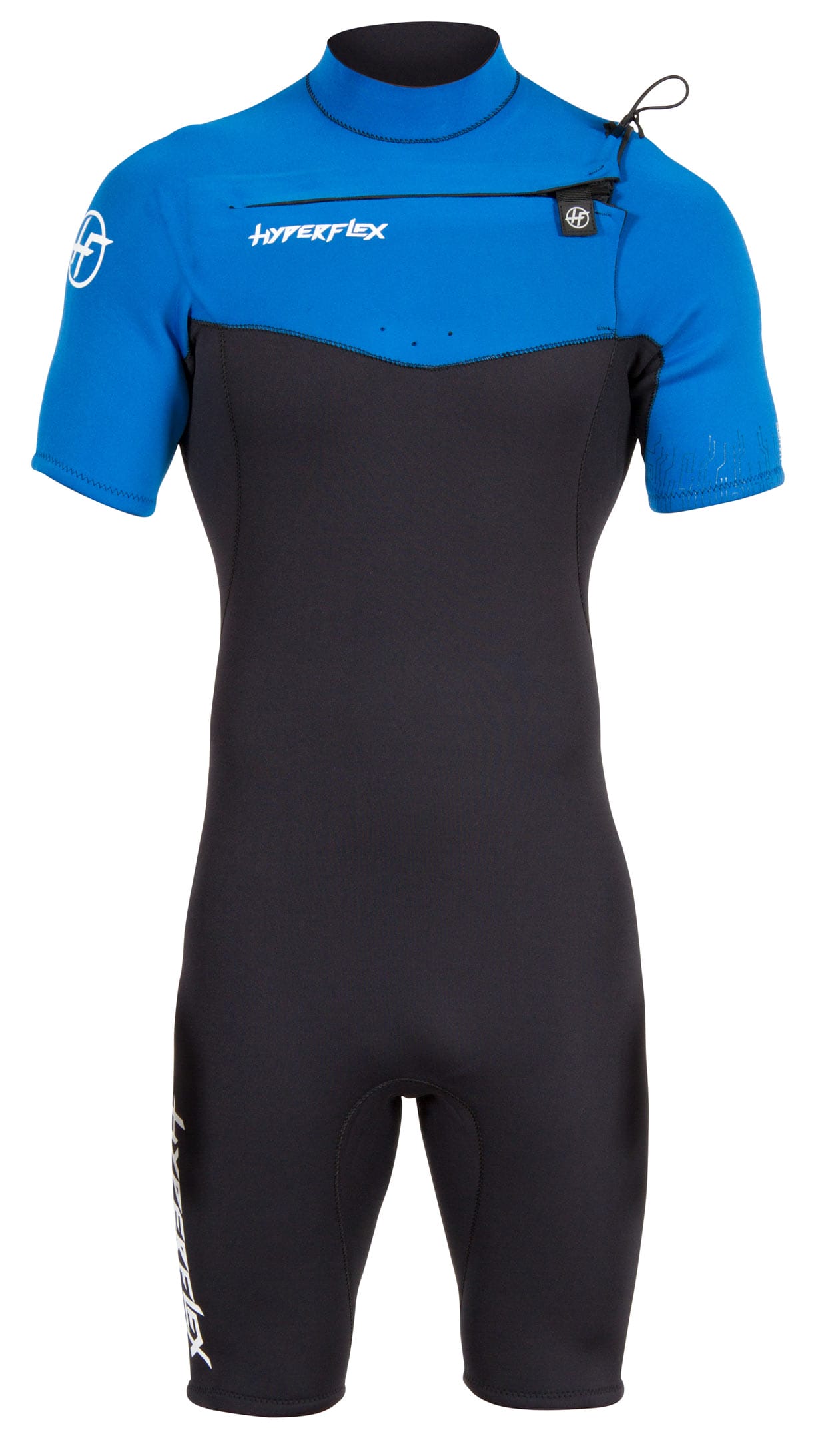 Men's Vyrl Front Zip Short Sleeve Spring Suit - Blue