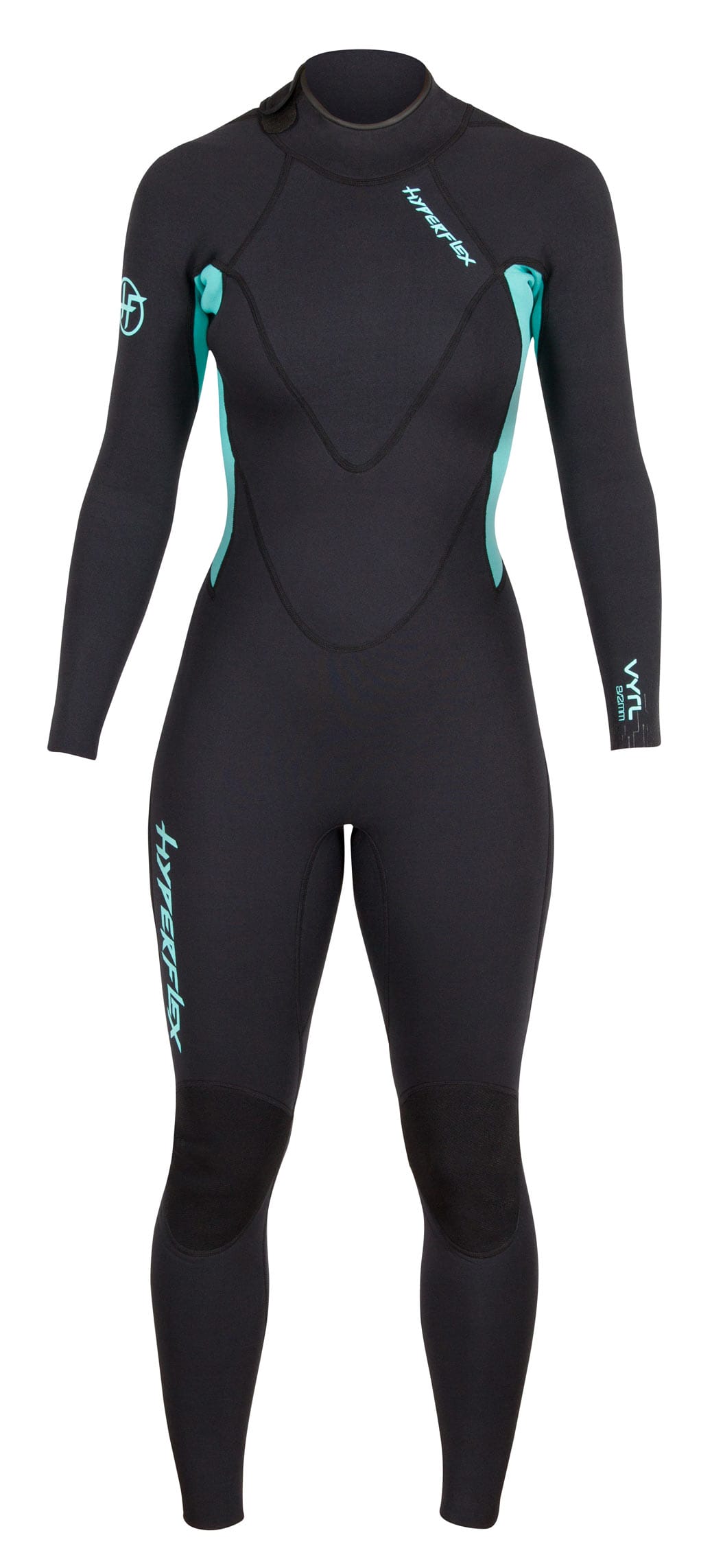 Women's Vyrl Flatlock Seam Back Zip Fullsuit
