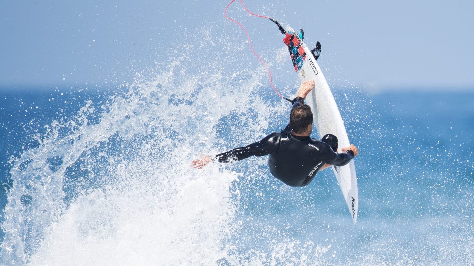 person surfing